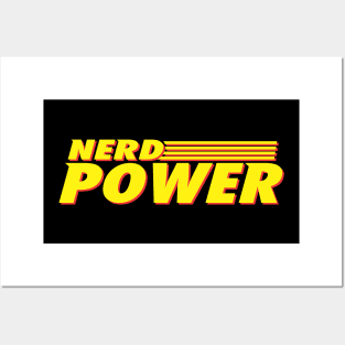 Nerd Power Posters and Art